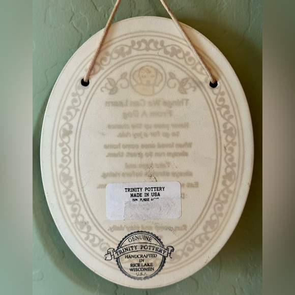 Trinity Pottery | Things We Can Learn From A Dog | Like New Condition - Picture 5 of 10